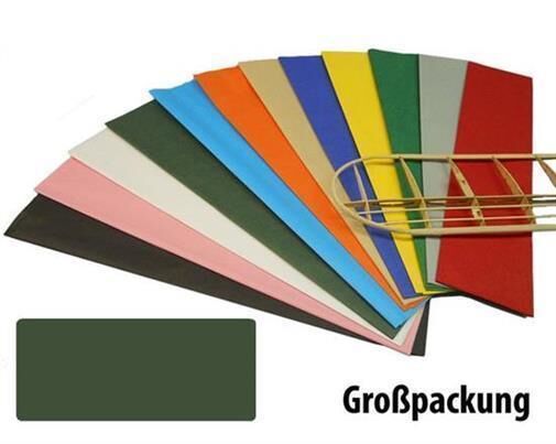 Krick Bespannpapier dunkelgrün 18g/qm 51x76 cm (50) / 40387
