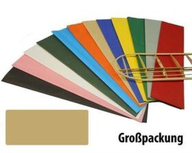 Krick Bespannpapier hellbraun 18g/qm 51x76 cm (50) / 40390
