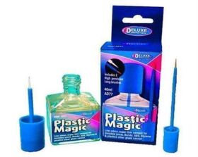 Krick DELUXE MATERIALS Plastic Magic Klebstoff mit Pinsel...