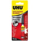 UHU sekundenkl. blitzschnell Pipette 3g / 45570