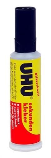 UHU sekundenkleber,blitzschnell,10g / 48795