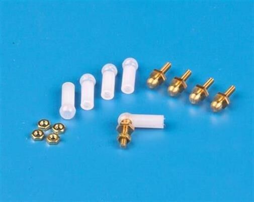 Krick Mini-Kugelgel. M2xM2 (5 Stck) / 50154