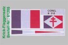 Krick Flaggensatz La Toulonnaise / 61205