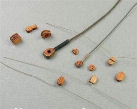 Krick Schulterblöcke 4mm (8Stk)  ShipYard / 61326