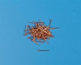 Krick Augbolzen 2x11 mm Kupfer (ca.100) / 61451