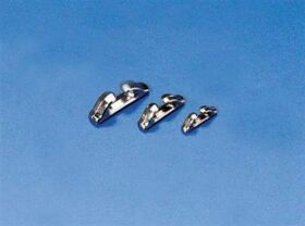 Krick Lippe Chrom Metall 9mm (10Stk) / 61680