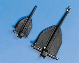 Krick Klappanker Motorboot 60 mm Typ Danforth / 61776