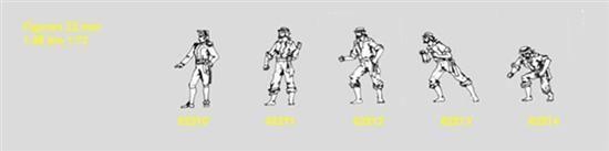 Krick Marine Seemann 22mm 1:86 bis 1:72 / 62212