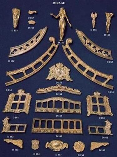 Krick Met./Gußbeschlagteiles. Mirage / 62410
