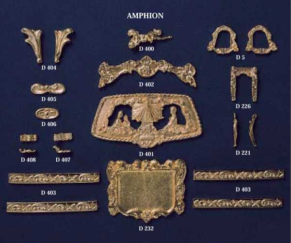 Corel Metall/Gußbeschlagteilesatz Amphion / 62420