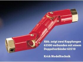 Krick Doppelverbinder f. Kupplung / 63510