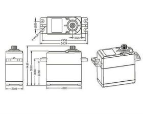 Krick Standardservo 4503C BB Digital WP / 79054