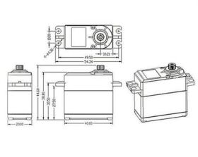 Krick Standardservo 4506C BB Digital WP / 79064