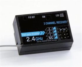 Krick Himoto Empfänger 2.4 GHz 3 Kanal blau / 79086