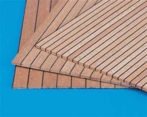 Krick Bootsdeck Mahagoni/schwarz 7/0,5mm / 81867