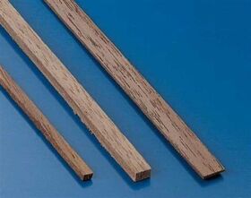 Krick Walnussleisten 1x2mm (10Stk) / 82010