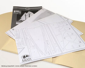 Amati Bauplan Adventure Piratenschiff 1:60 / 91046