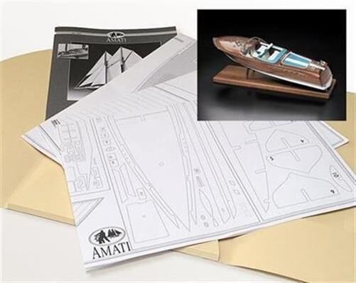 Krick AMATI Bauplan Sportboot (RIVA) 1:10 / 91284
