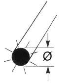 Plastruct FARG-5H Acryl-Rundstab Neongrün Ø4x254mm (5) / 190264