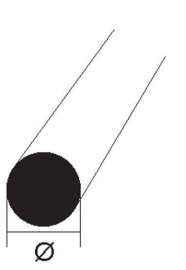 Krick PLASTRUCT MR-125 Rundstab Ø 3,2x250mm (5) / 190861