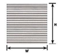 Krick PLASTRUCT Wellblech PS-11 1:100 (2 Stück) /...