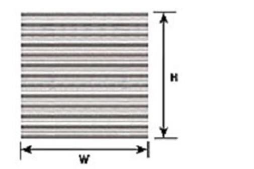 Krick PLASTRUCT Wellblech PS-24 1:48(2Stk) / 191519
