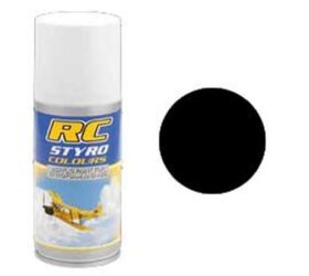 Krick GHIANT RC Styro 610 schwarz  150 ml Spraydose / 316610