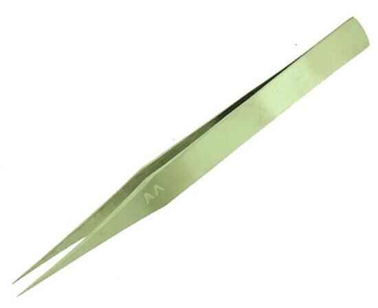 Krick EXCEL Pinzette schräge Kante 115 mm Edelstahl / 430419