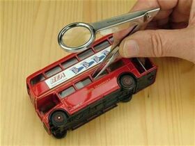 Krick EXCEL Pinzette mit Lupe / 430426