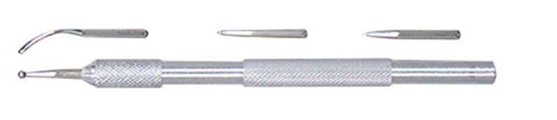 Krick EXCEL Griff mit 4 versch. Andrückern / 430605