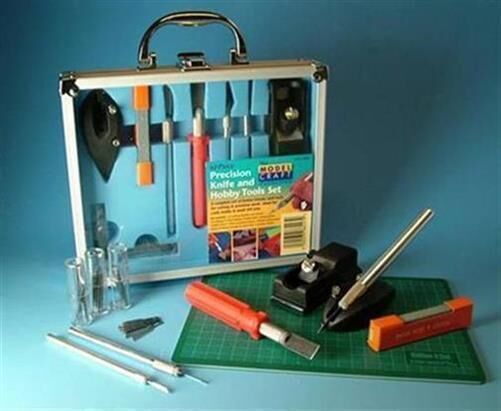 Krick EXCEL Messer+Werkzeugsatz 50-teilig mit Scheidmatte / 444220