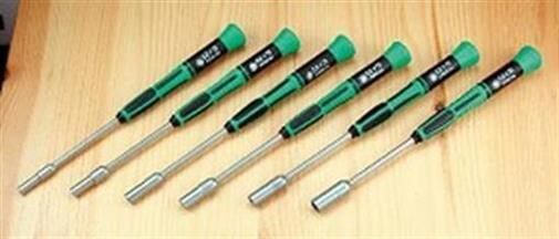 Krick MODELCRAFT Schraubendreher Außensechskant 6er Satz / 492005