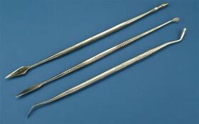 Krick MODELCRAFT Spatelsatz 3 verschiedene Formen / 492017