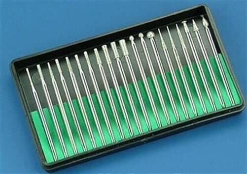 Krick MODELCRAFT Diamantfräser 2,35mm Schaft div. Formen (VE20) / 492037