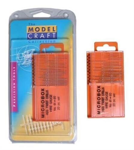 Krick MODELCRAFT Microbox 20 HSS Bohrer 61-80 Wire Gauge / 492046
