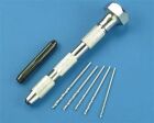 Krick MODELCRAFT Handbohrfutter m.4 Einsätzen + 5 Bohrer / 492049