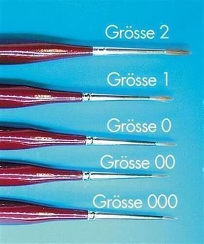 Krick MODELCRAFT Zobelhaar Pinsel 00 / 492092