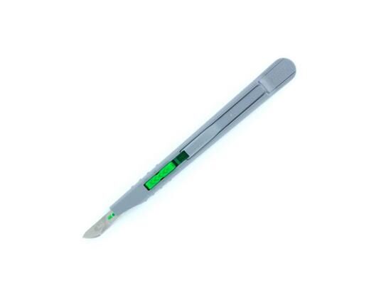 Krick MODELCRAFT Sicherheitsskalpell #10 runde Klinge (Grün) / 492110