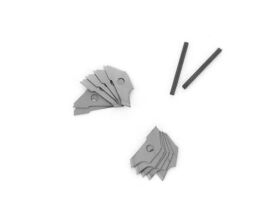 Krick MODELCRAFT Ersatzklingen für Kreisschneider /...