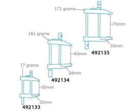 Krick MODELCRAFT Parallelklemme Metall 63 mm / 492134