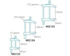 Krick MODELCRAFT Parallelklemme Metall 75 mm / 492135