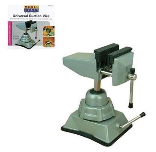 Krick MODELCRAFT Universal Schraubstock mit Vakuumhalterung / 492145