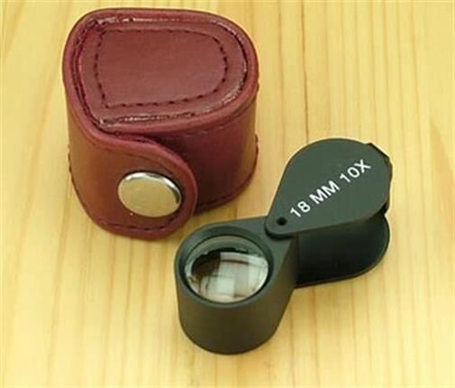 Krick LIGHTCRAFT Juwelierlupe 10x Vergrößerung / 492251