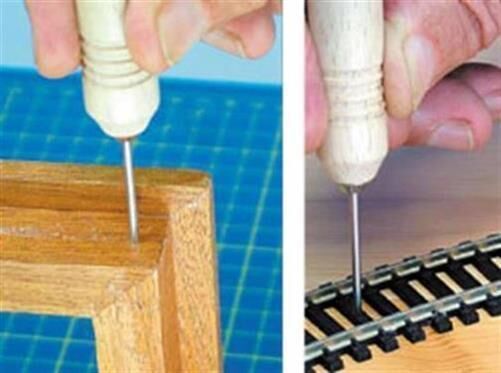 Krick MODELCRAFT Nagel-Eindrücker Holzgriff PPU8174 / 492334