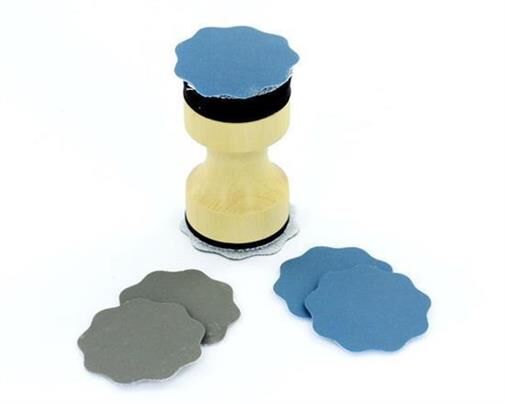 Krick MODELCRAFT Micro Schleif- und Polier Halter + 6 Pads / 492353