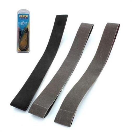 Krick MODELCRAFT Sandpapier Bänder für 492362 3x 25mm sortiert / 492363