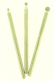 Krick MODELCRAFT Diamantschleifstift Kugelform 3er Set /...