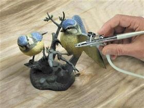 Krick SPRAYCRAFT Airbrush Pistole SP30 & Kompressor...