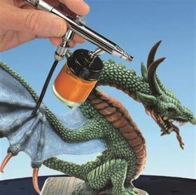 Krick SPRAYCRAFT Airbrush Spritzkabine mit Absaugung 230V...