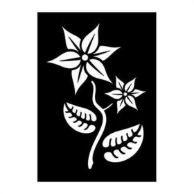 Krick SPRAYCRAFT Airbrush Schablone PLANT / 493343